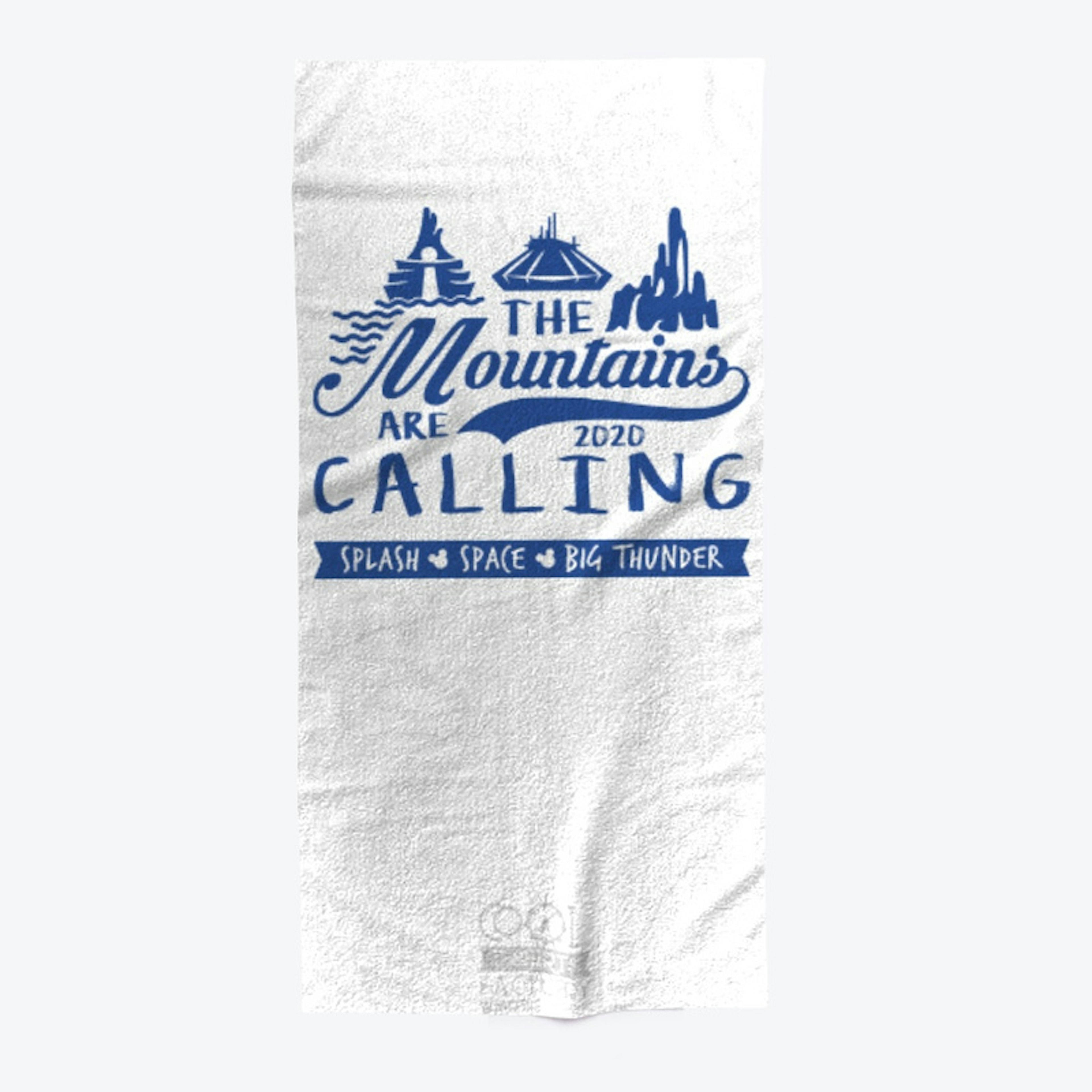 The Mountains are Calling - Blue